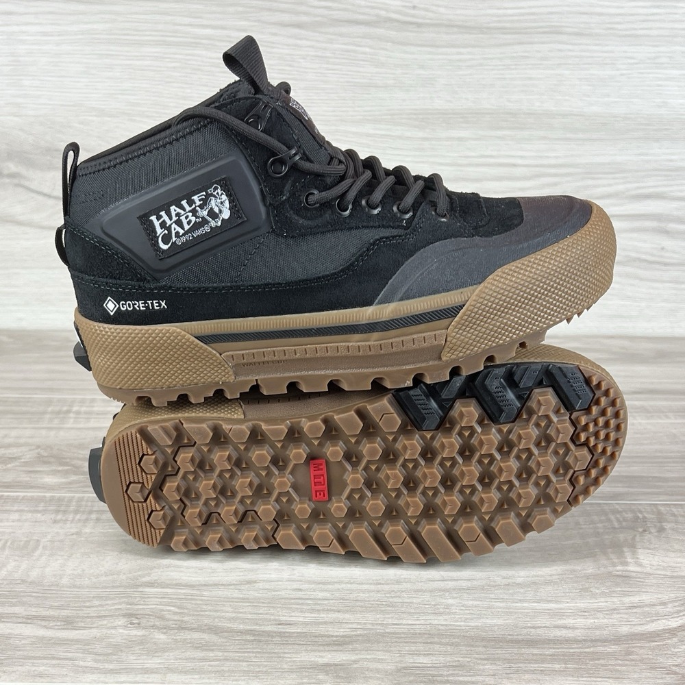 Vans MTE Half Cab GORE-TEX Insulated Shoe Black Gum Size Mens 6.5 / Women's 8 - Picture 1 of 9